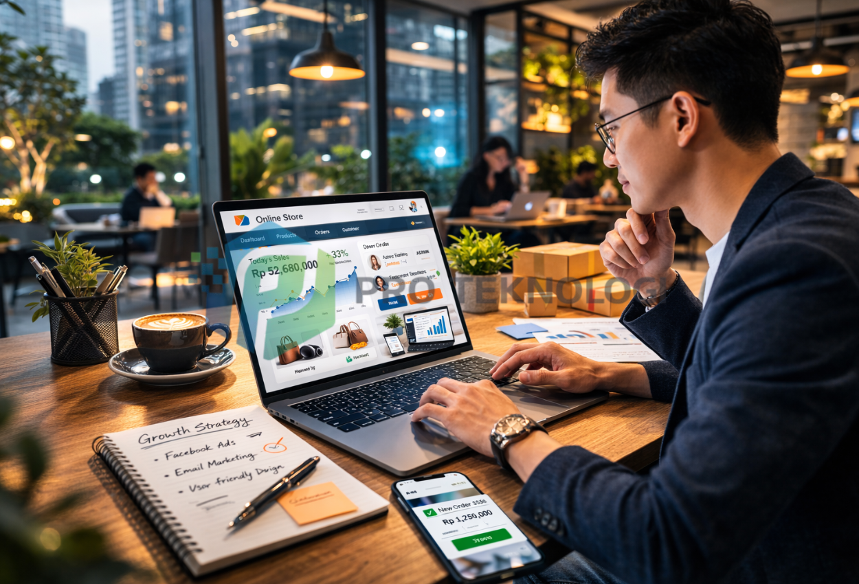 Jasa Pembuatan Website Toko Online di Jakarta Selatan untuk UMKM & Startup